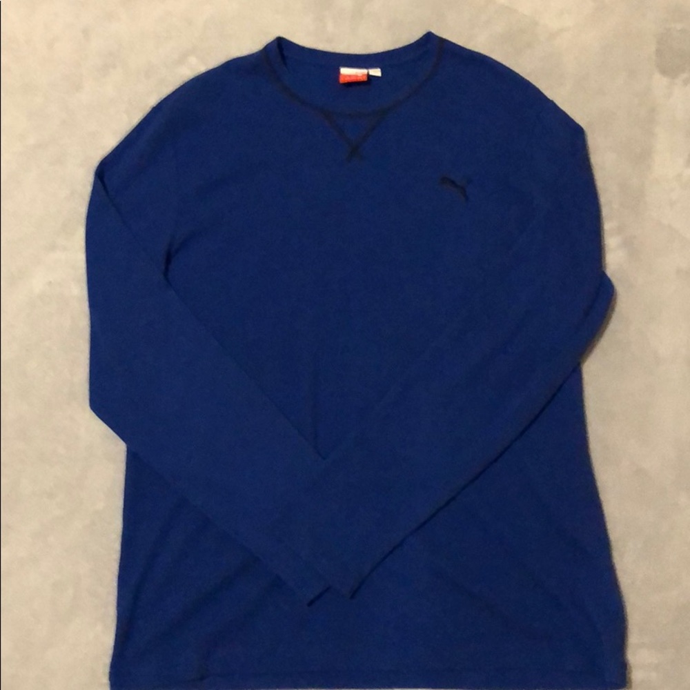 Royal Blue Long Sleeve Puma Thermal - NWOT